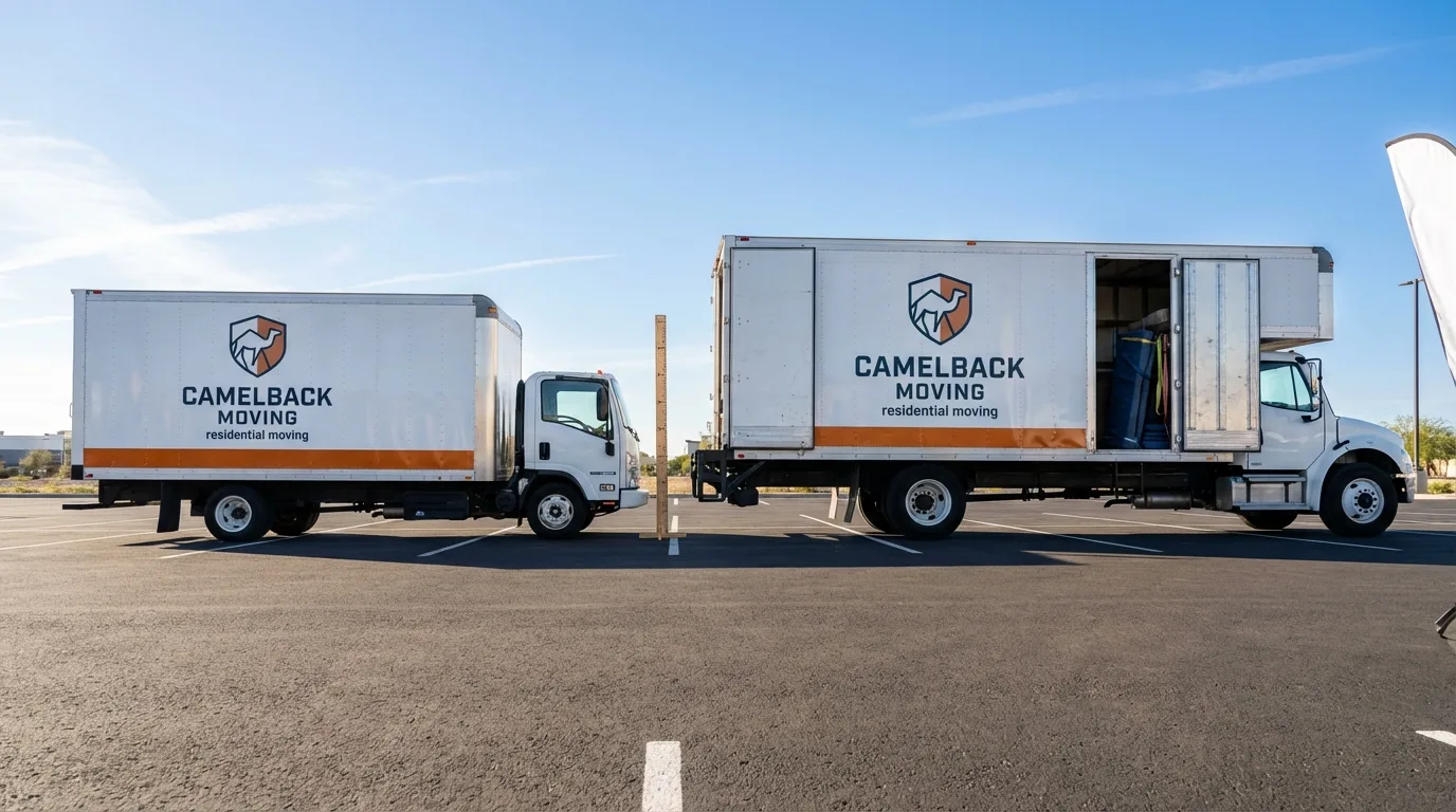 Moving truck size capacity guide in Housatonic